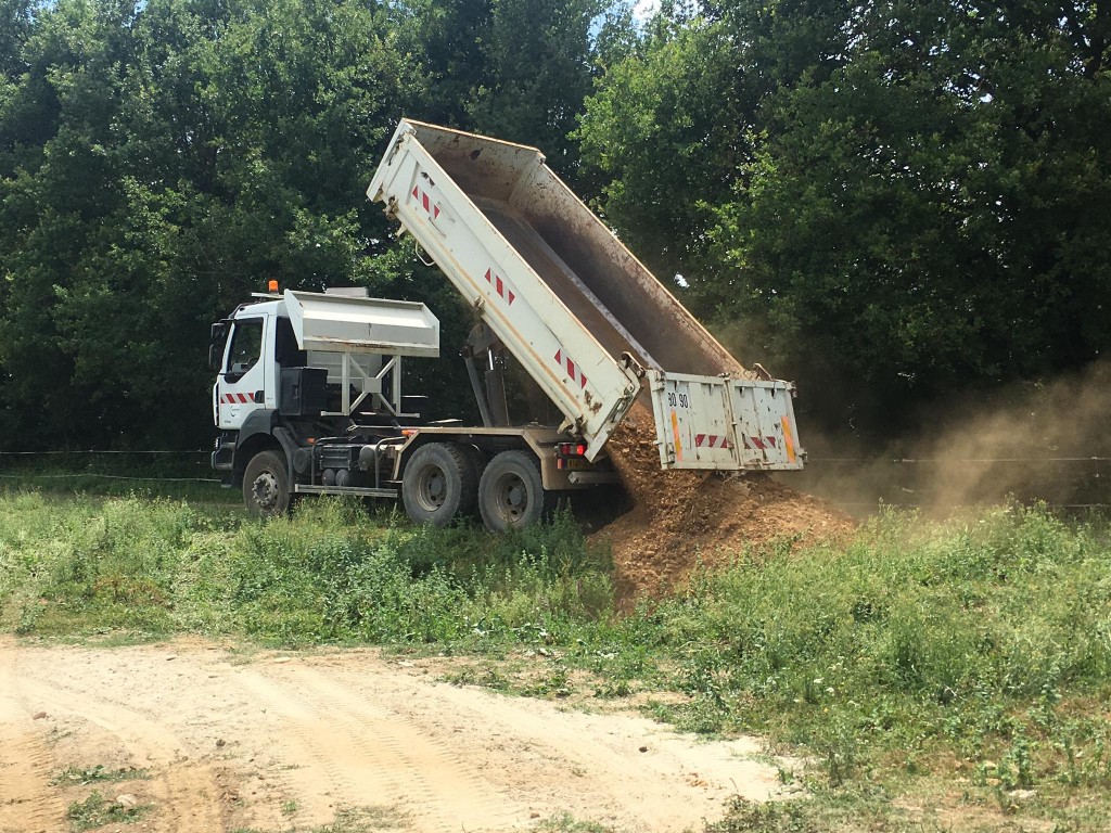 travaux sur le cross