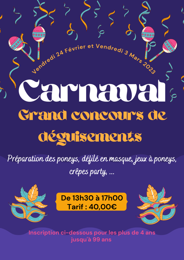 Carnaval du 24-02 et 03-03-2023